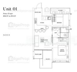 8 Hullet (D9), Apartment #457953091